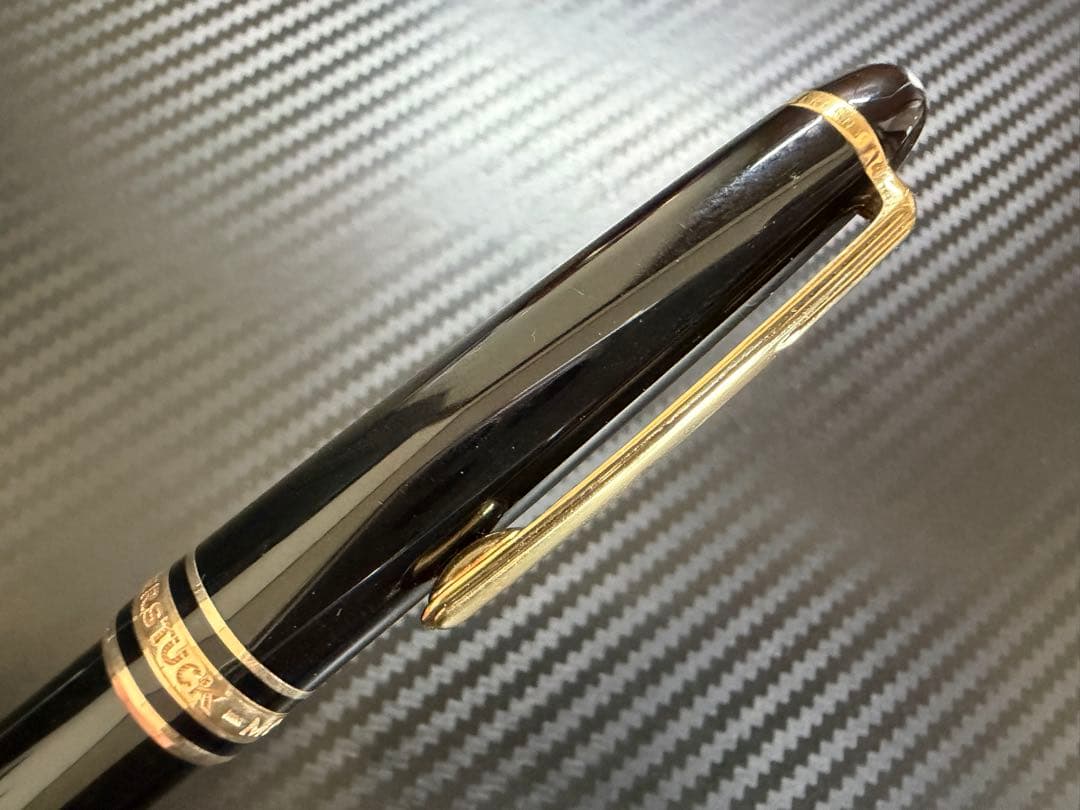 未使用に近い モンブラン マイスターシュテュック 164 ボールペン ブラック