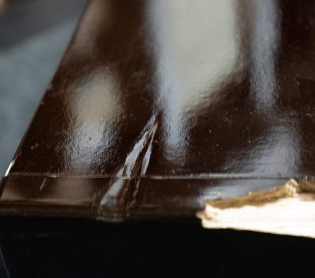 掛軸-1461　国井幸雪　菅公御真影　共箱　二重箱