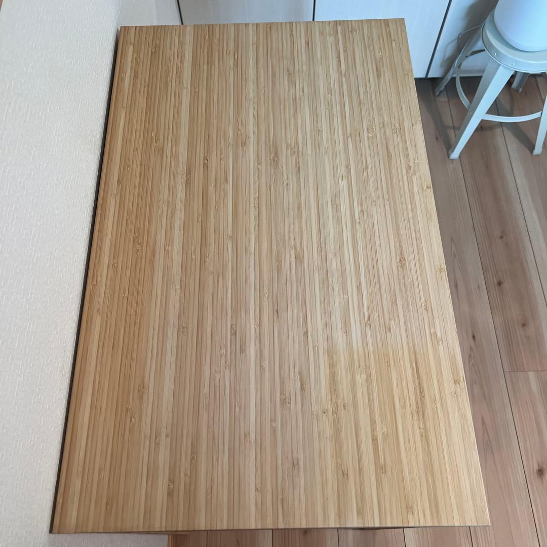 IKEA イケア ノールドシーサ ドレッサー 机 竹製 ※説明書、六角あり