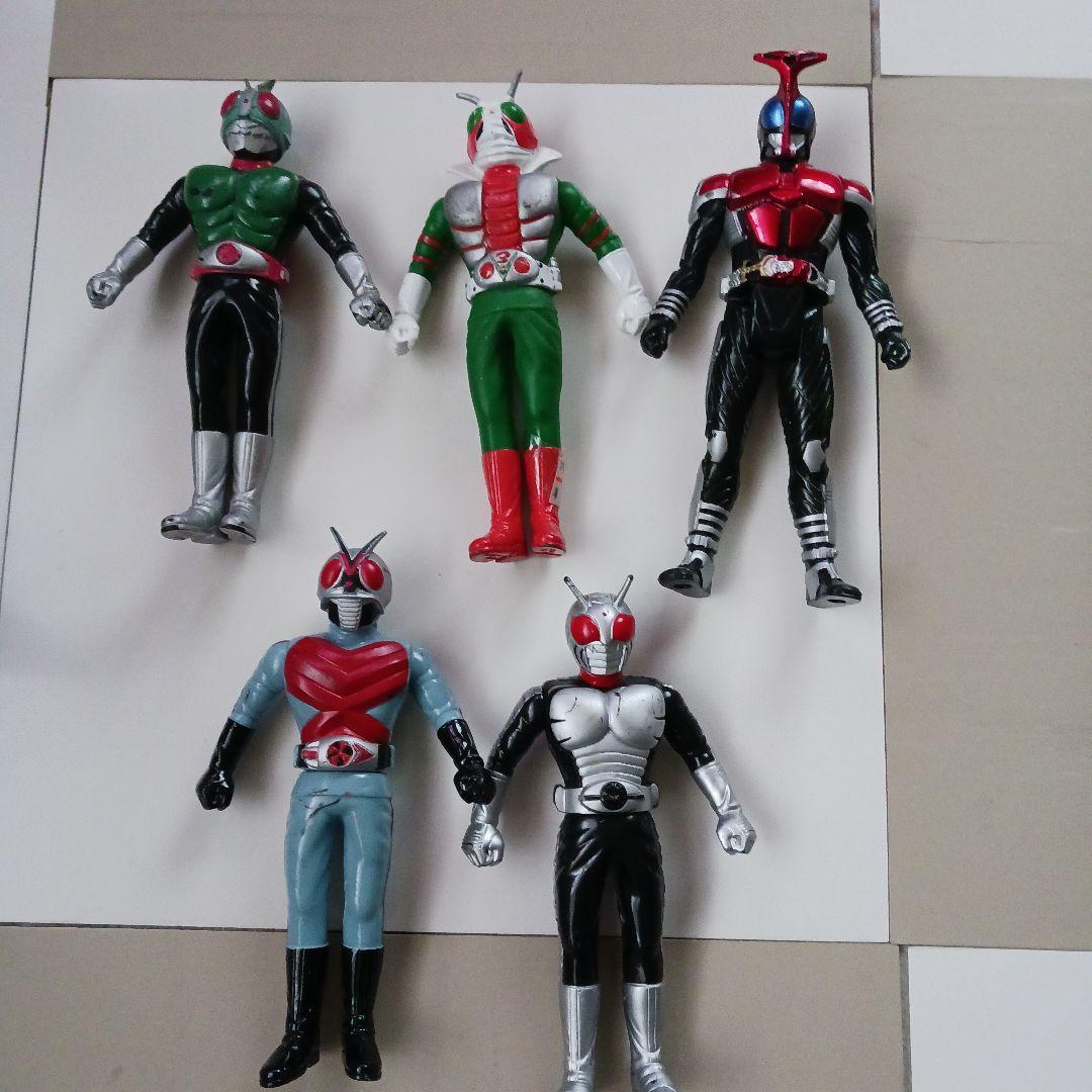 仮面ライダーV3超合金　ショッカージャンボソフビフィギア　フィギア　まとめ売り