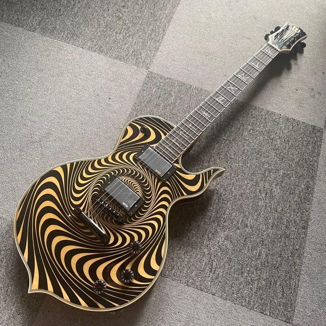 ザックワイルドモデル ブルズアイレスポールワイルドオーディオ