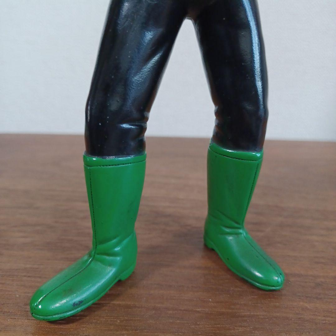 当時もの旧バンダイ社製　仮面ライダー１号＆２号　希少ソフビフィギュア２体セット