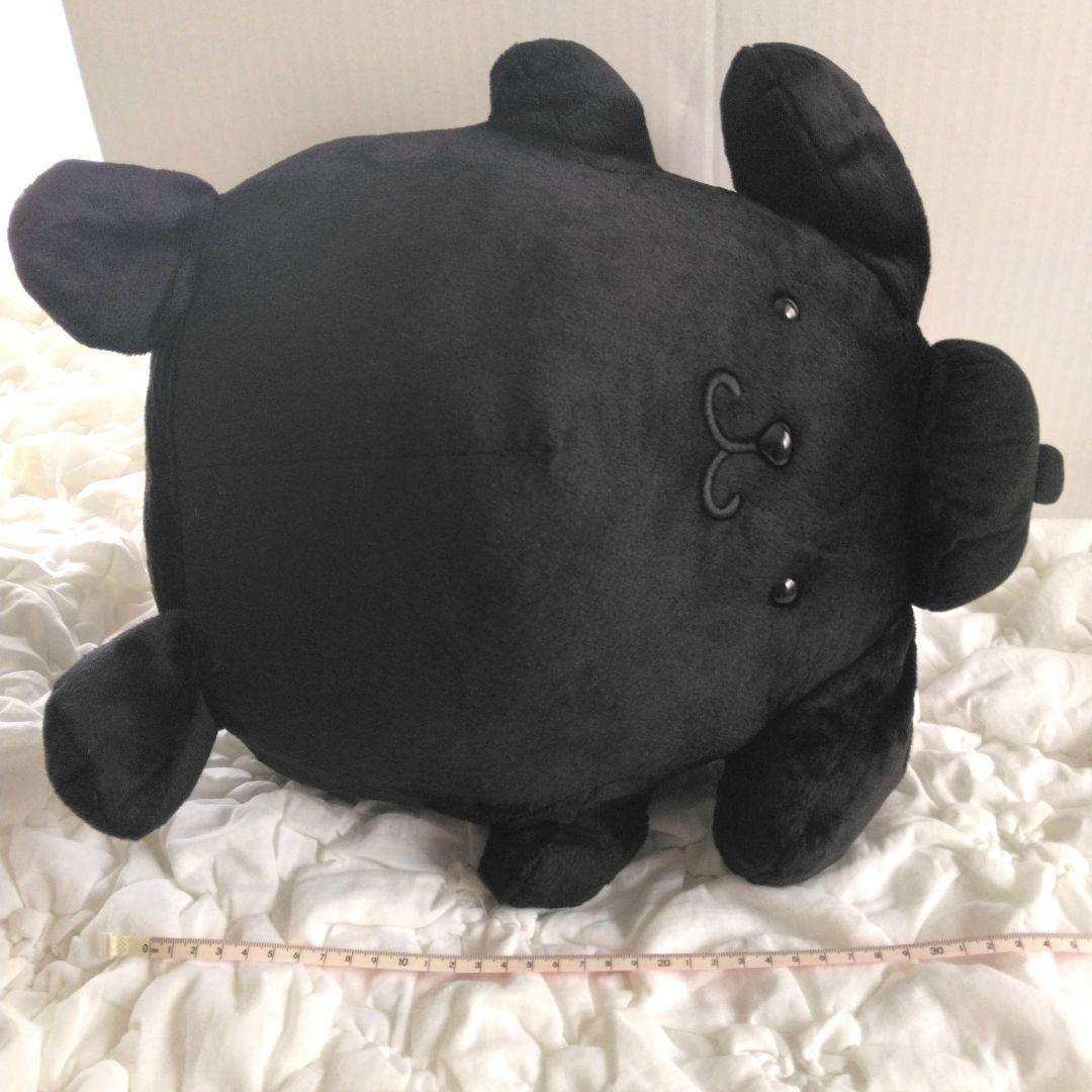 ナムコ限定　ポムポムプリン　わくわくブラックフライデー　BIGぬいぐるみ　黒