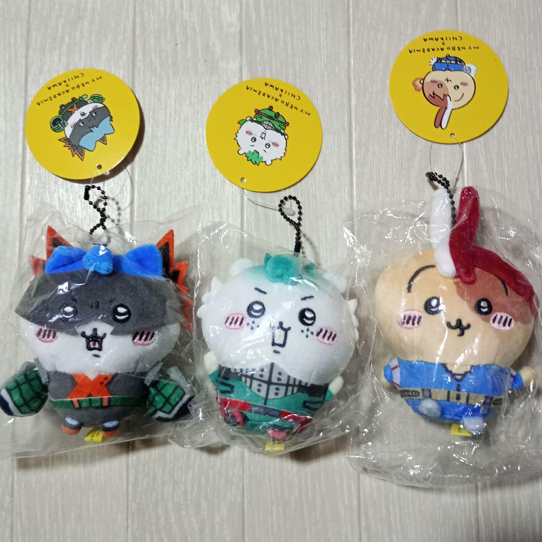 僕のヒーローアカデミア ちいかわ デク 爆豪勝己 轟焦凍 ぬいぐるみ ヒロアカ