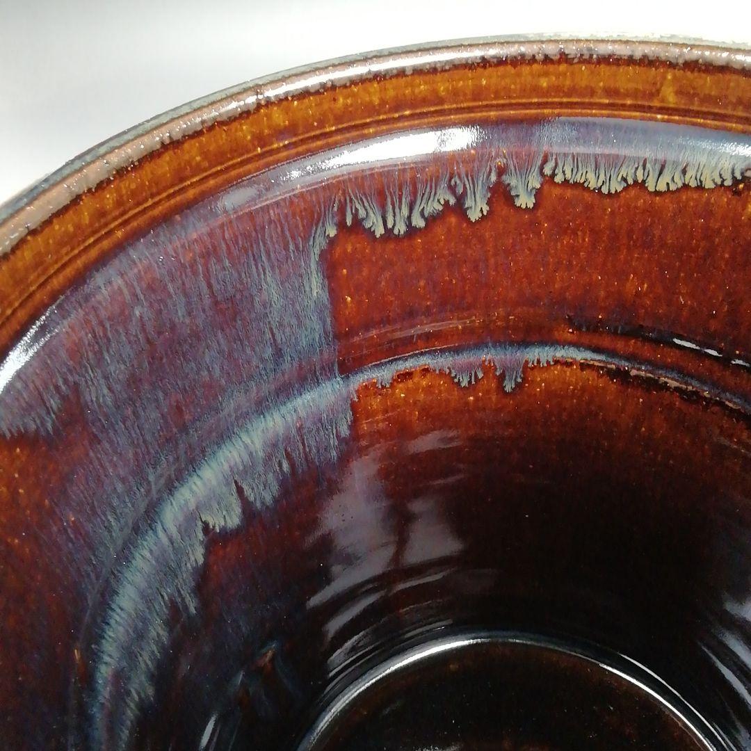 T955 水指 『朝鮮唐津 一重口水指』『加藤春永 造』 共箱 茶道具