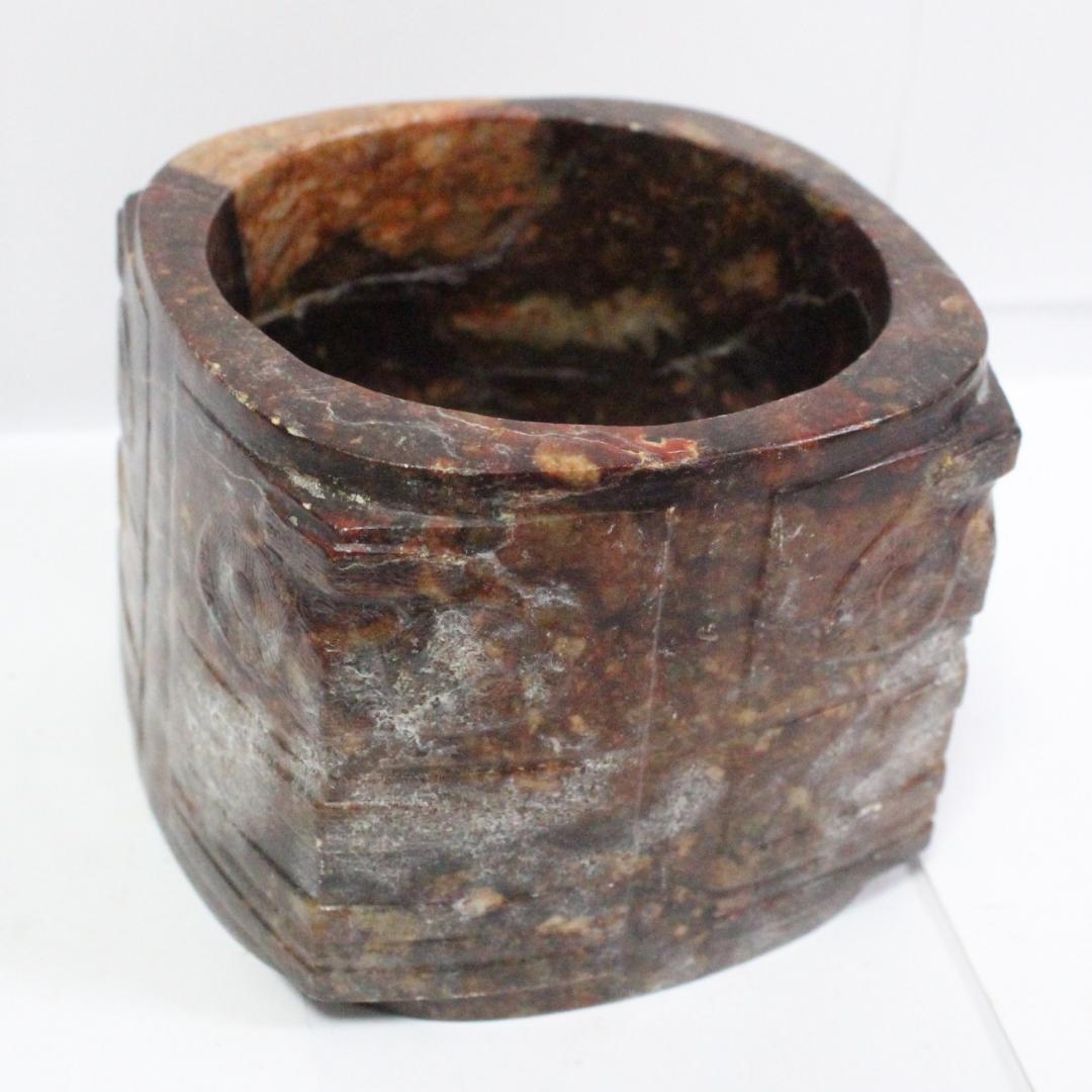 良緒文化 玉琮 美術品 骨董品 中国 29-978 2024 玉琮 Ritual object