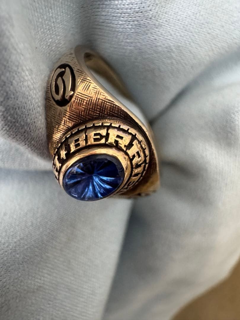 ジャスティン　カレッジリング　10K　1983　JOSTENS　リング　指輪