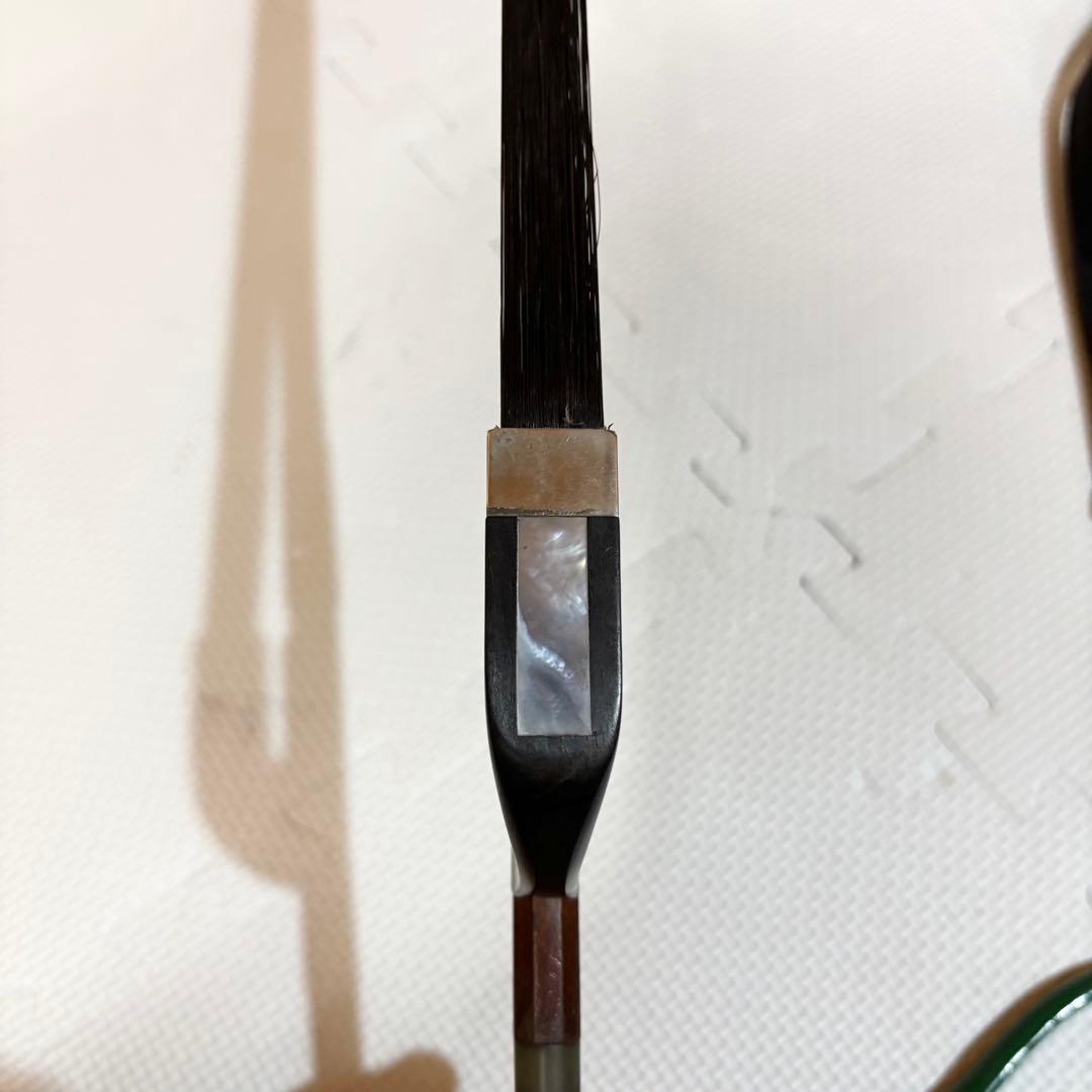 廃盤品】Archet アルシェ HO4003 コントラバス弓 フェルナンブコ材
