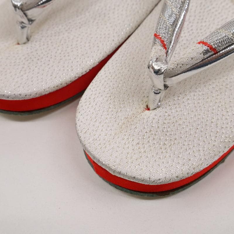 七五三着物11点セット7歳 女の子　束ね熨斗に鞠　子供着物　赤 化繊 11RR2