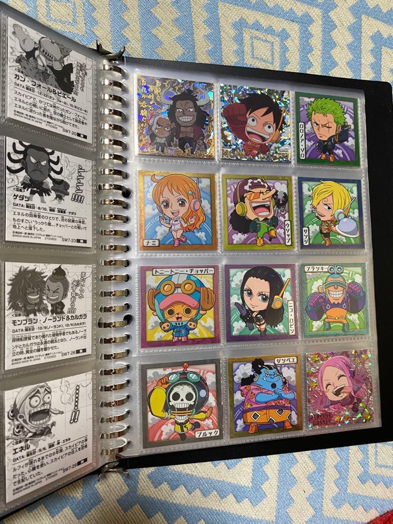 ワンピース大海賊シールウエハース(log1〜log12) フルコンプ