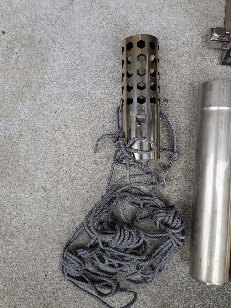 UNIFLAME（ユニフレーム）　ペレットストーブ　煙突ガード＆収納バッグ付き