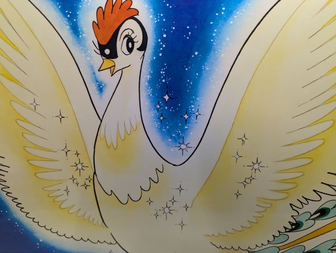 イラスト アートボード メタライズアート 火の鳥 手塚治虫