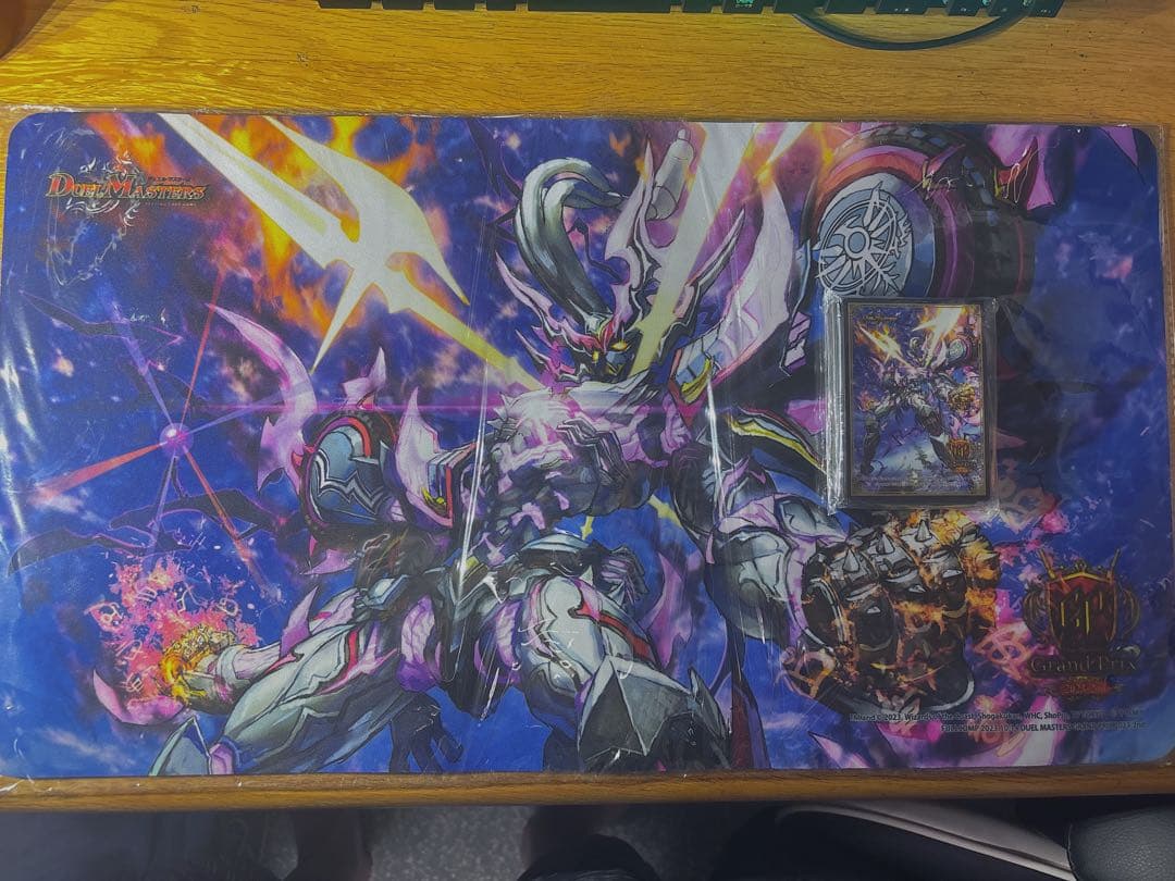 デュエマ GP限定品 禁断の轟速 ブラックゾーン スリーブ＆プレイマット スリーブ『[GP2023-2nd]禁断の轟速ブラックゾーン』60枚入り【サプライ