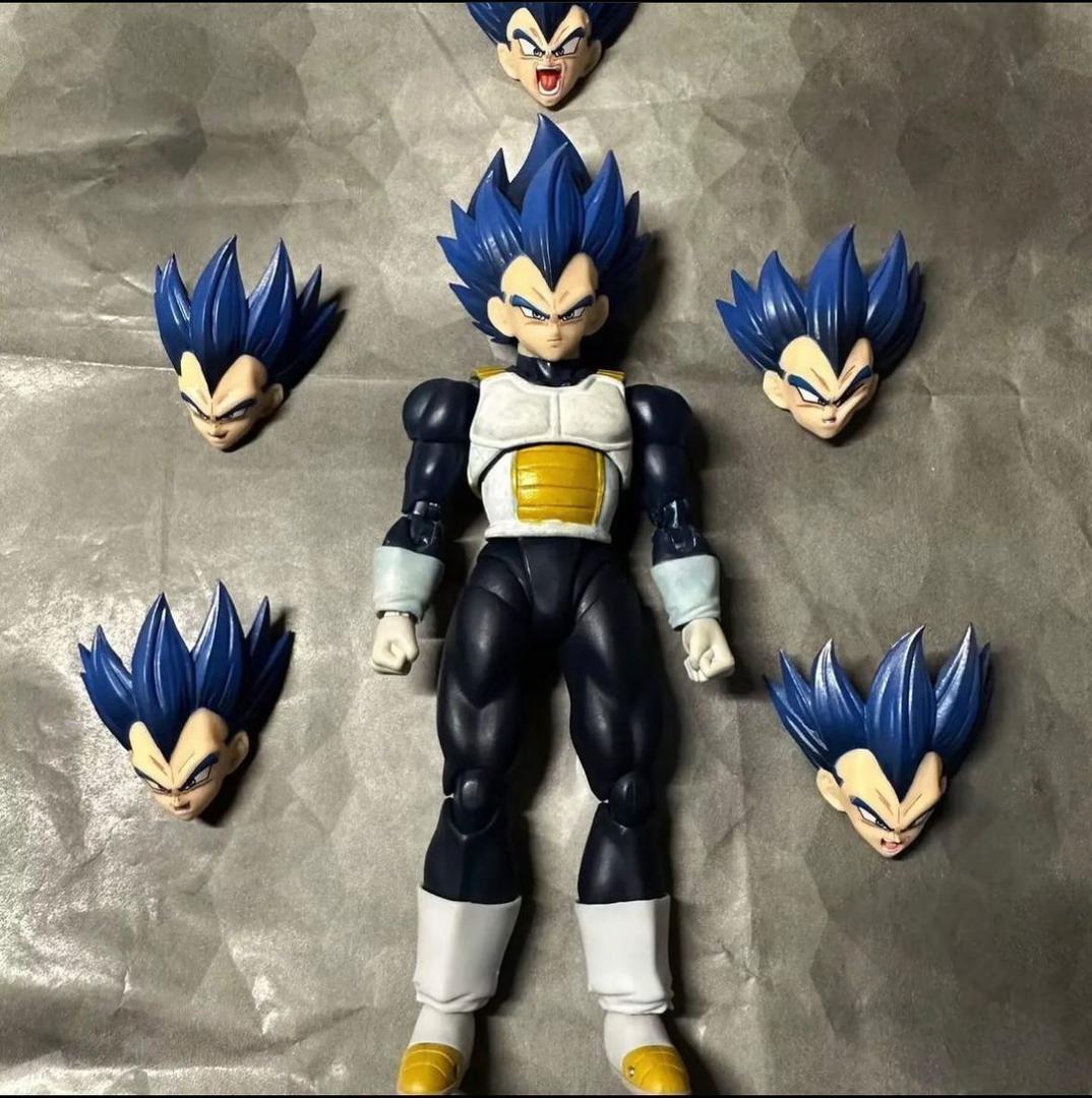 S.H.Figuarts ベジータ 同サイズ 改造ヘット 4種