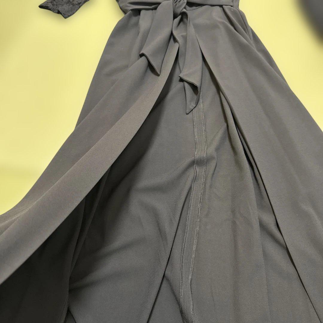 Rire Fete リルフェテ　 レースノットデザインパンツスーツ　ドレス