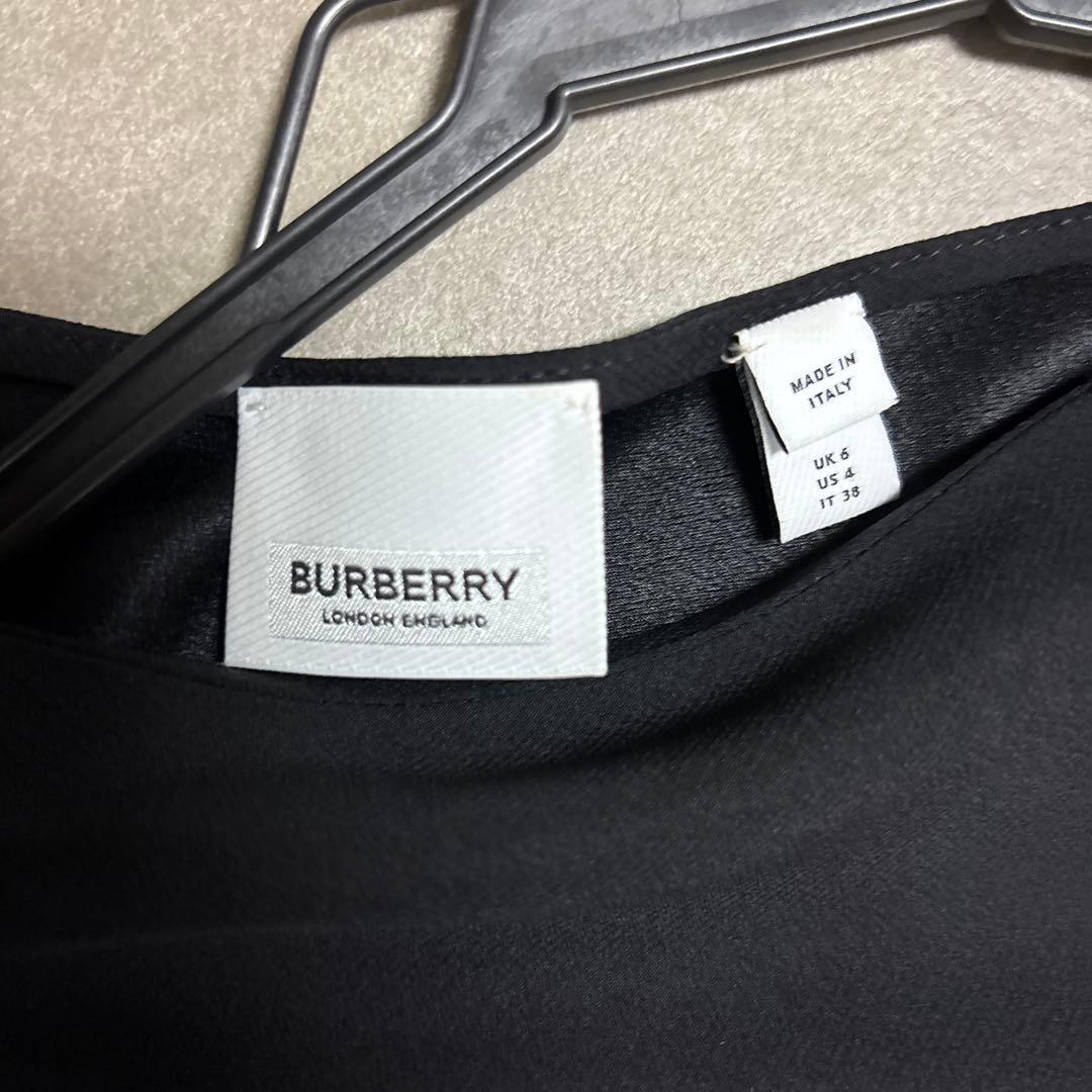 BURBERRY ブラック パーティードレス UK6