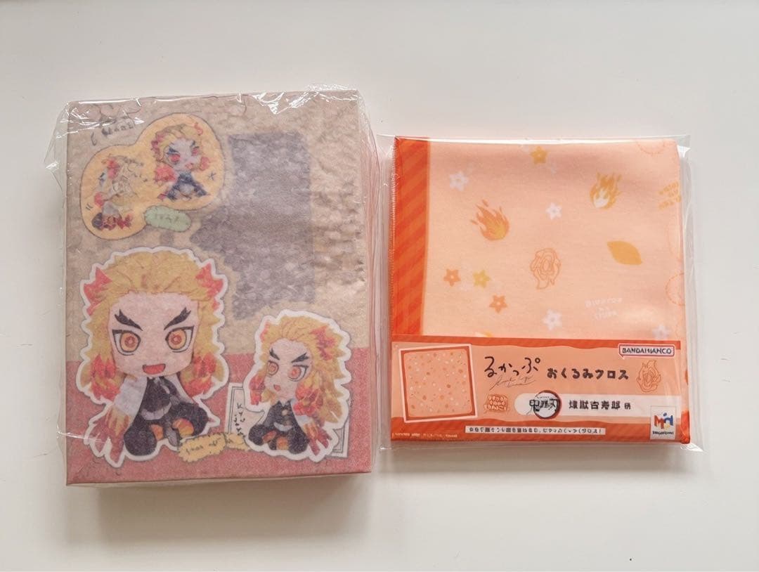 鬼滅の刃 煉獄杏寿郎 るかっぷ&おくるみクロス - メルカリ