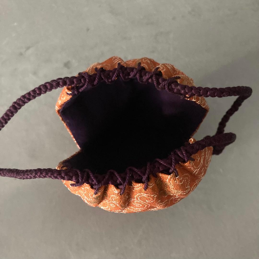 茶道具 肩衝茶入 茶入 仕覆オレンジ - メルカリ