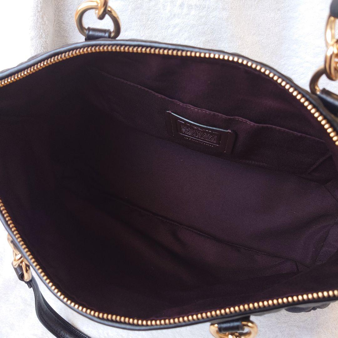 COACH コーチ 2way　レザー ショルダーバッグ