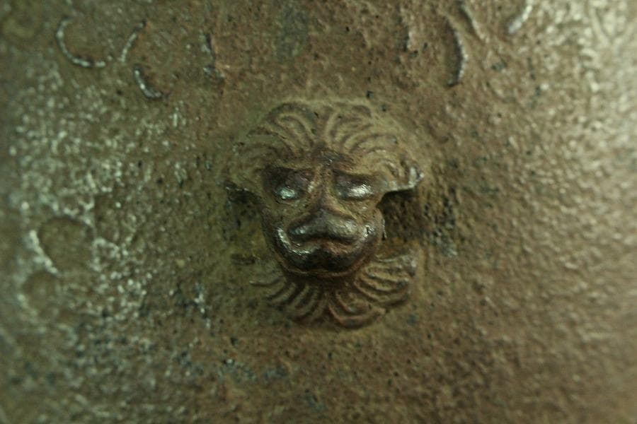 茶道具 饕餮紋 釜 古作 時代物(K-A822) - メルカリ