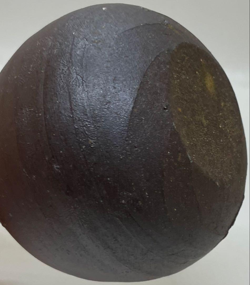 にしえ　人間国宝　藤原雄　備前徳利　共箱　共布　栞　L509