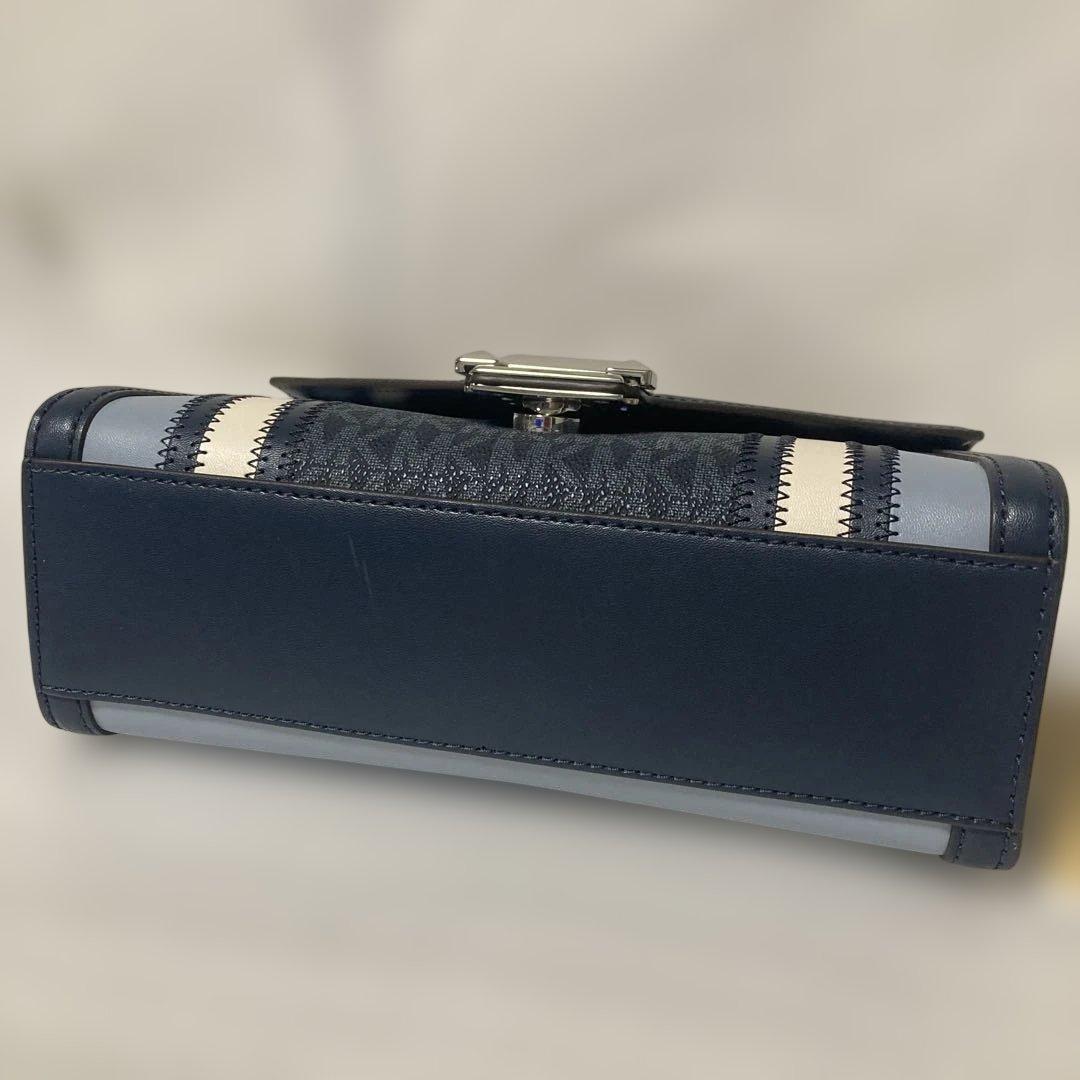 【未使用】マイケルコースショルダーバッグ★WHITNEY カラーブロック.極美品