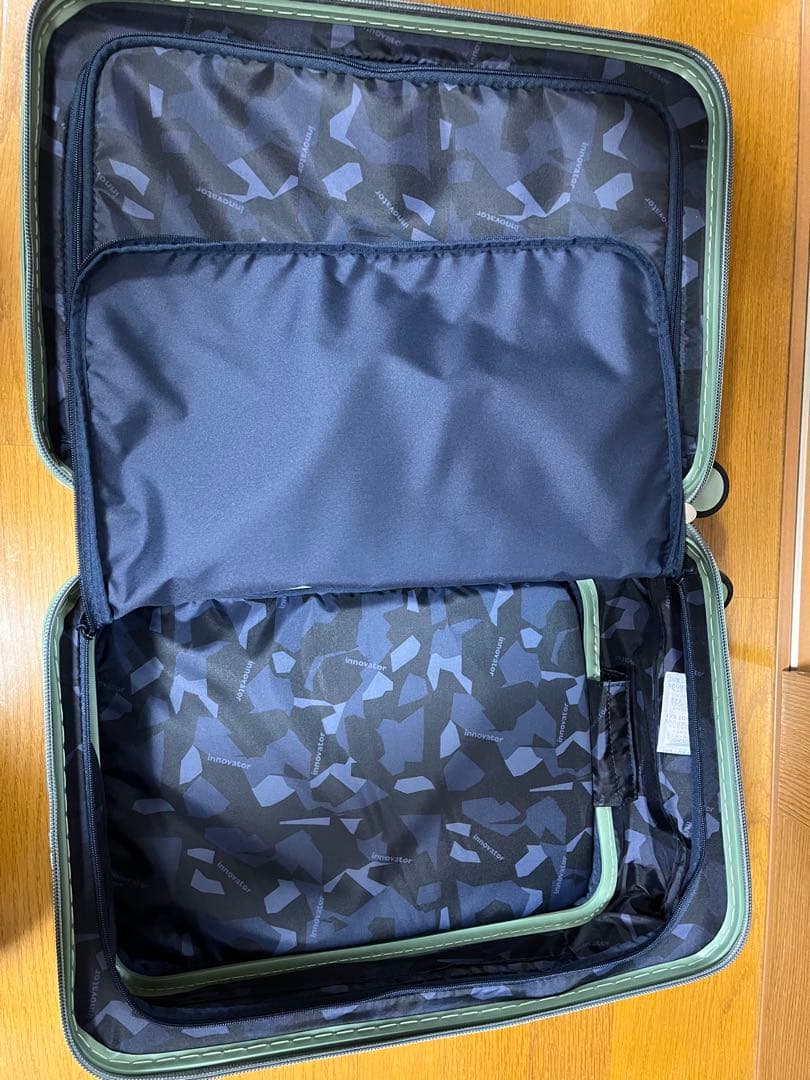 イノベーター　スーツケース　INV50 38L ページグリーン　3.3kg