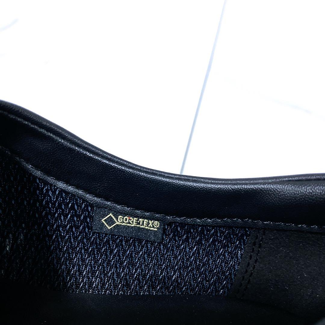 新品タグ アシックスランウォーク ビジネスシューズ ゴアテックス 26 3E 黒