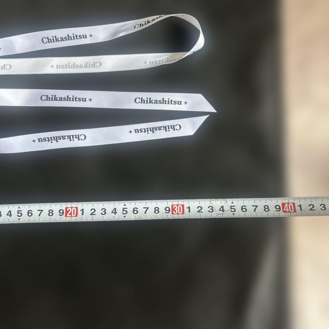 Chikashitsu + ショップ袋 ホワイト リボン等 - メルカリ