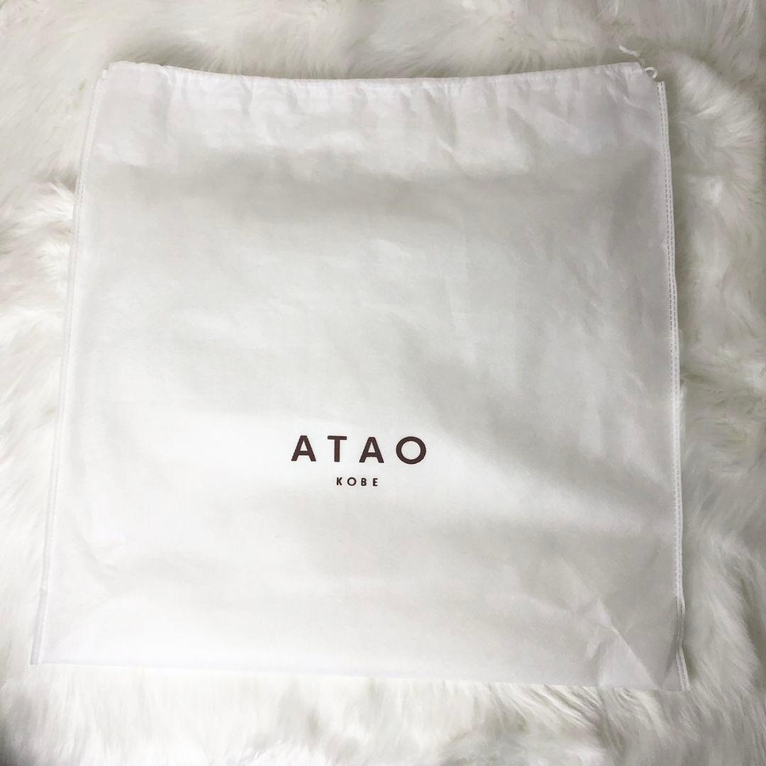 【美品】ATAO ショルダーバッグ ハンドバッグ エルヴィ 限定カラー シルバー