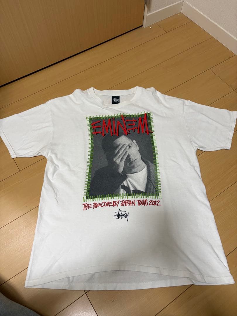 stussy eminem Tシャツ L ホワイト エミネム