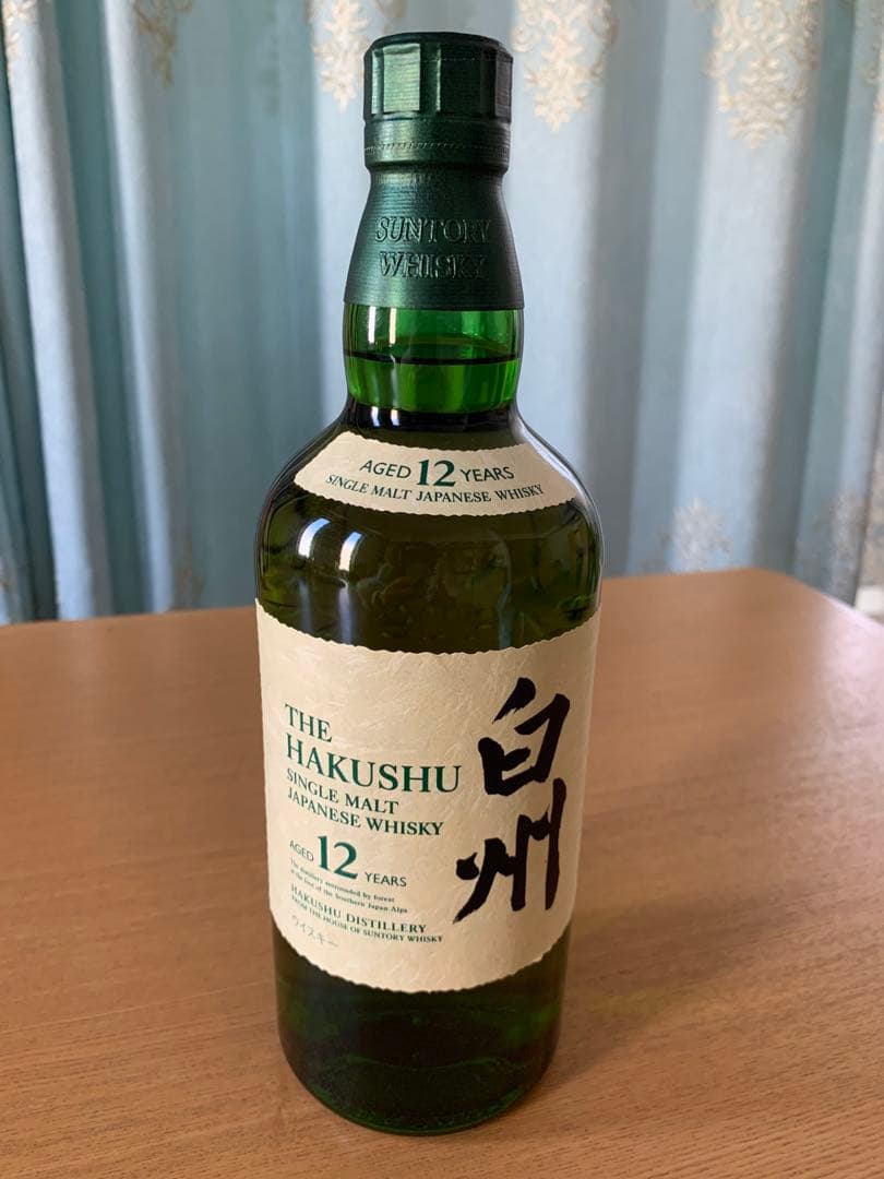 サントリー白州12年700ml未開栓（箱無し）