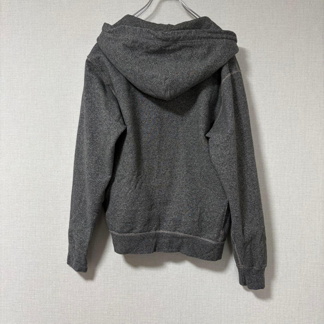 RRL ダブルアールエル フレンチテリーフルジップフーディー グレー系S