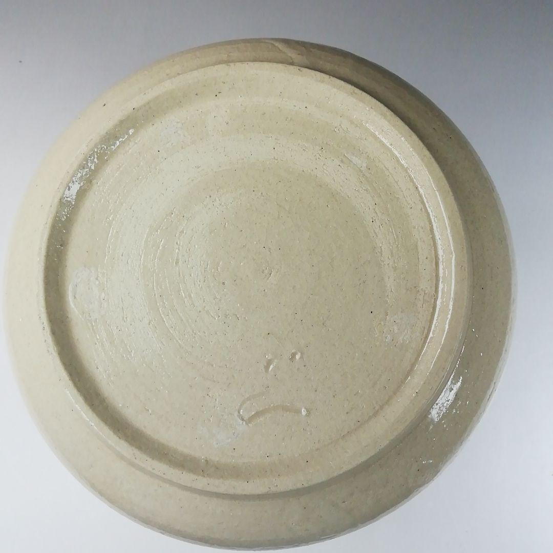 T192 水指 『弥七田織部』『桃山窯 林英仁』 共箱 茶道具