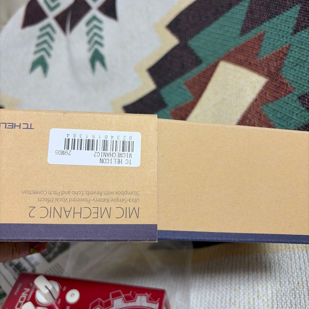 【美品】TC HELICON MIC MECHANIC 2 ボーカルエフェクター