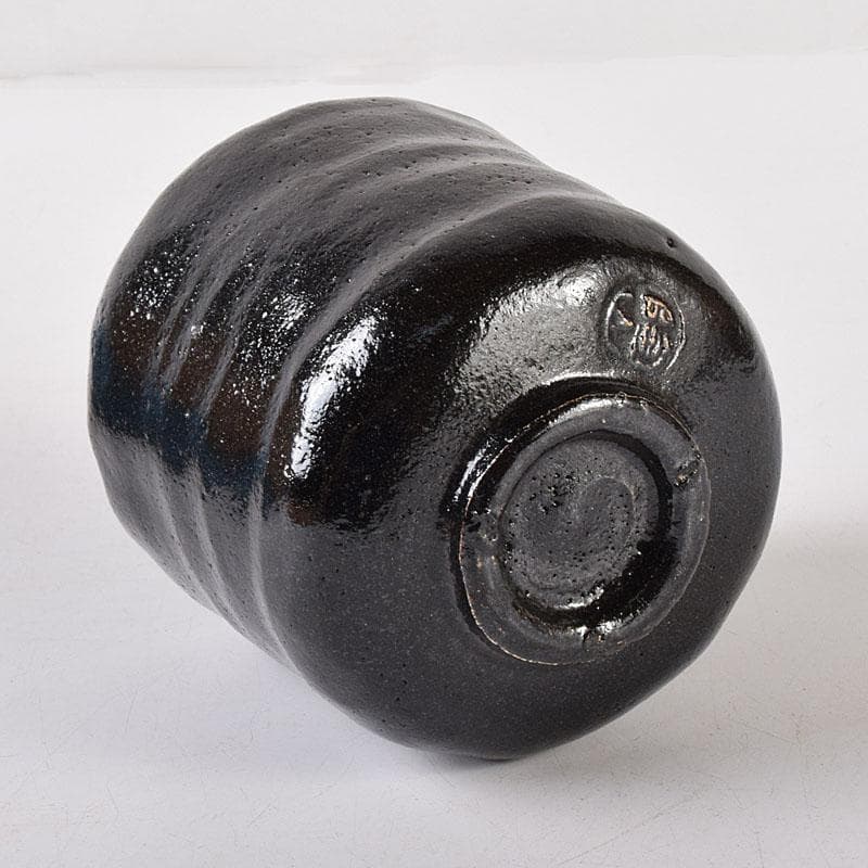 HCM様専用 茶道具 伊東陶山造 黒楽筒茶碗 共布共箱 V R8149 - メルカリ