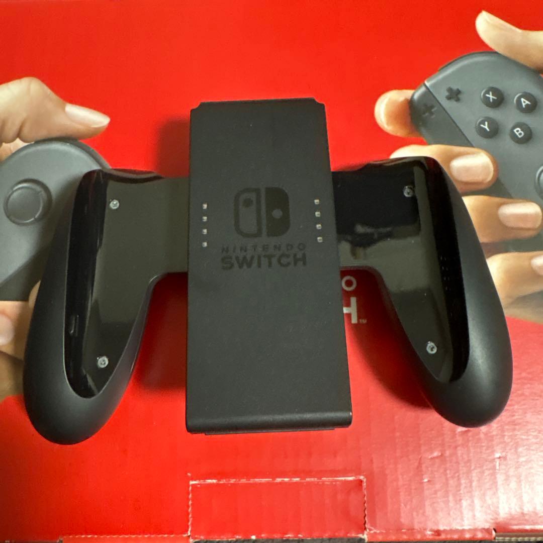 Nintendo Switch バッテリー強化版 ブラック 本体（中古・美品）
