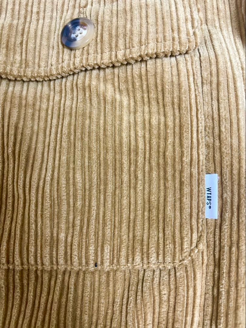 WTAPSダブルタップス 2021AW CORDUROY コーデュロイ シャツ