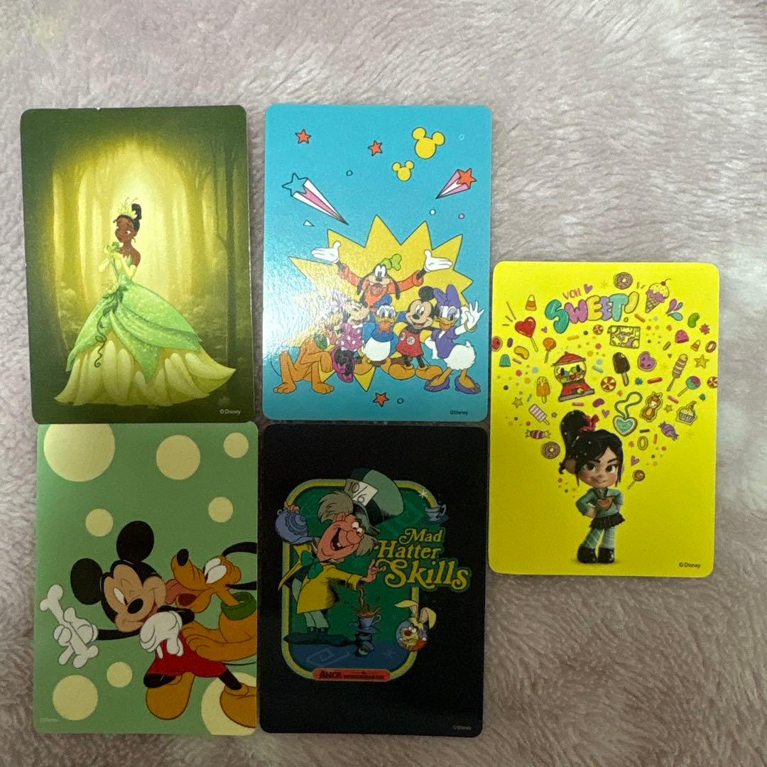 ディズニーストア じゃんけん カード 5枚 - メルカリ