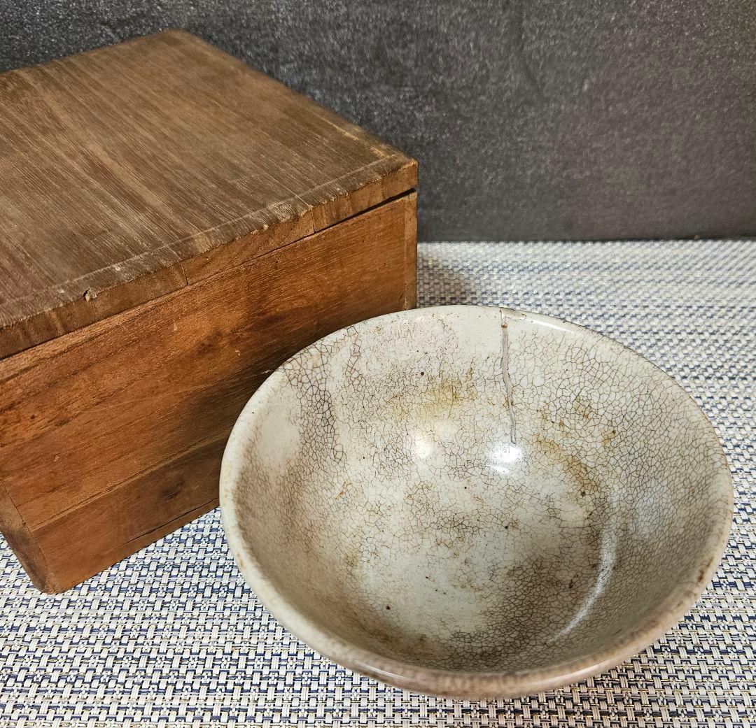 李氏朝鮮時代 韓国古陶磁器 李朝白磁茶碗 茶道具 井戸茶碗 李朝茶碗