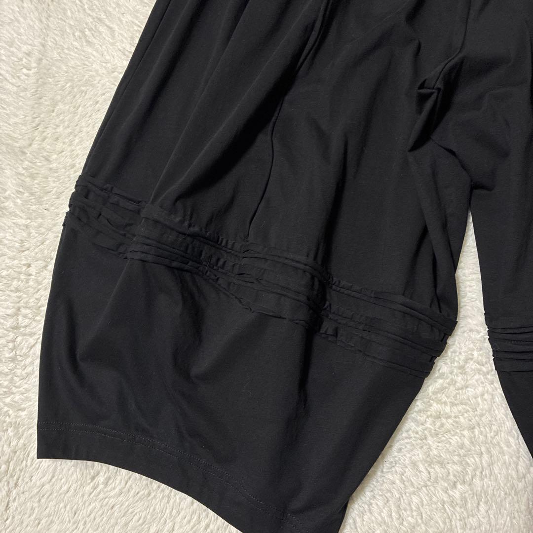 【美品】MOYURU 萌　バルーンパンツ　センソユニコ　ブラック　ゆったり