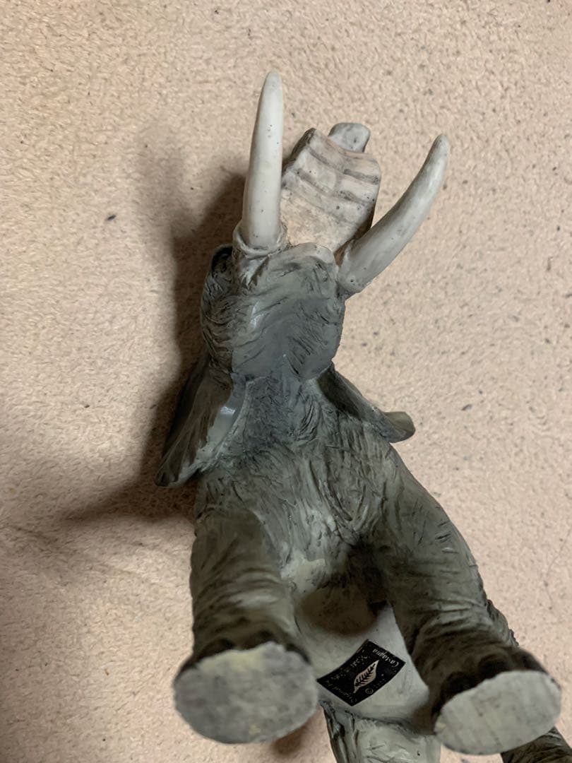 カスターニャ イタリア製置物 アンティーク アフリカゾウ castagna