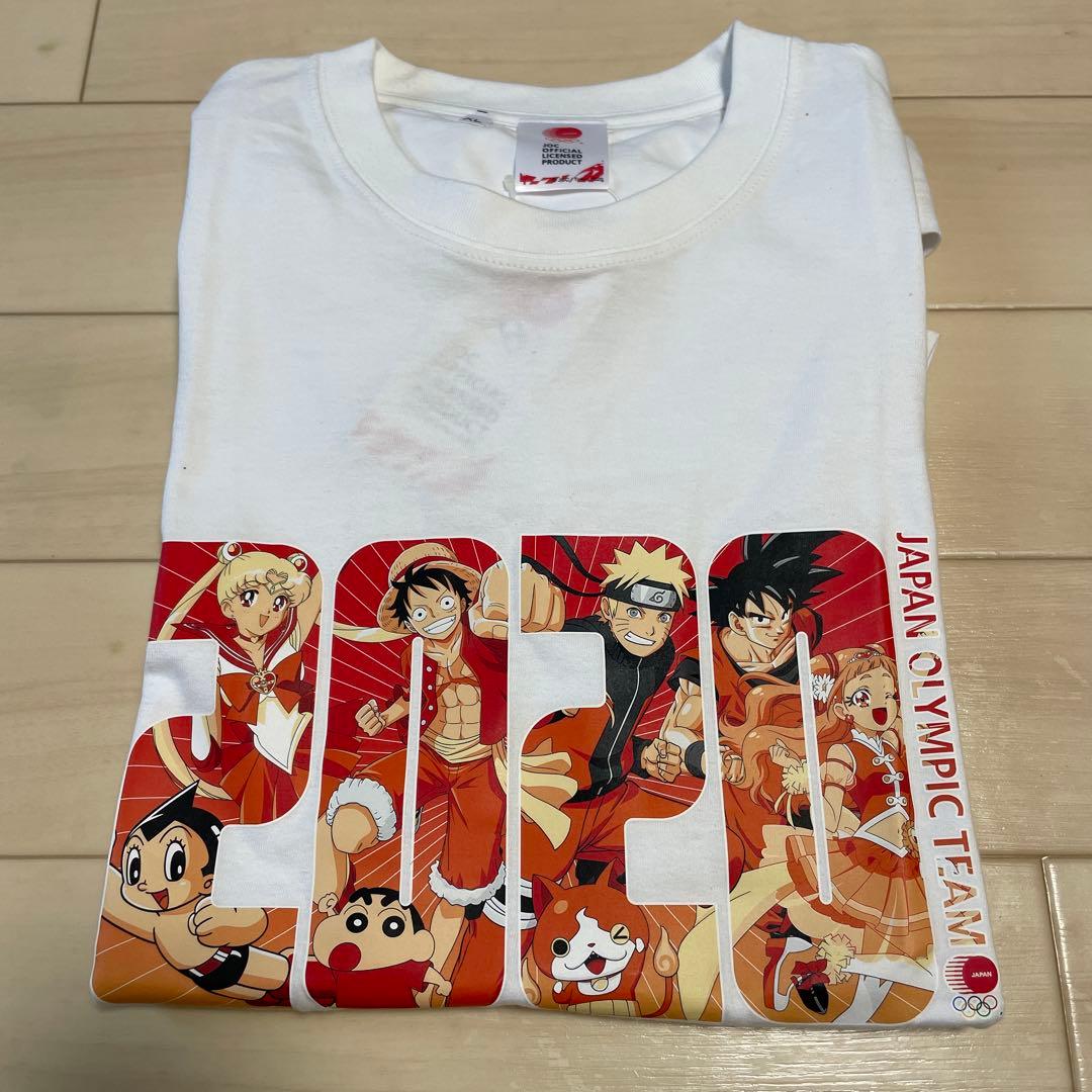 新品】東京オリンピック アニメコラボTシャツ XLサイズ - メルカリ