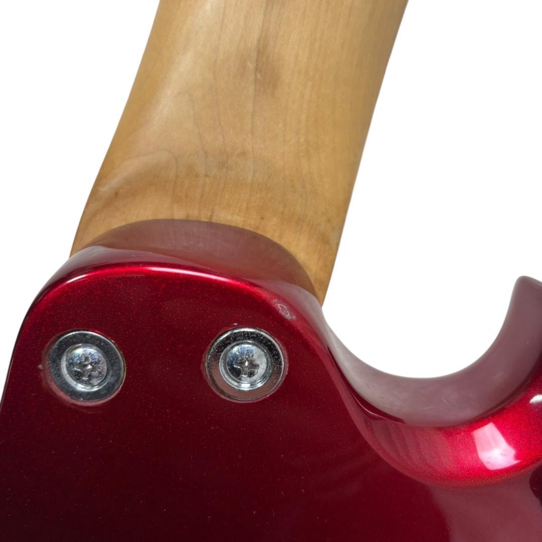 【美品】 B.C.Rich モッキンバード　エレキベース　メタリックレッド