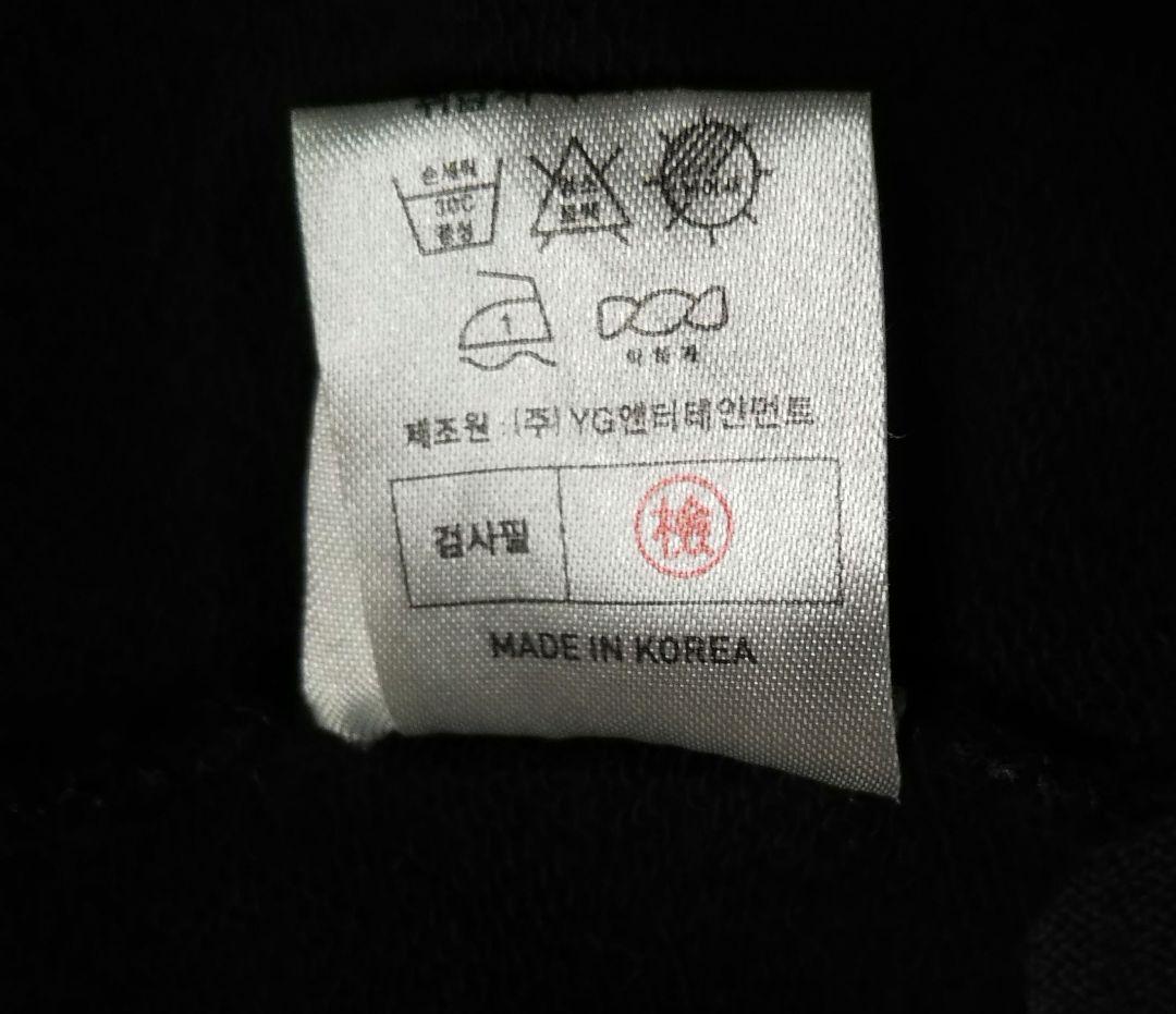 レア BIGBANG ジップアップパーカー ゴールド刺繍 Mサイズ