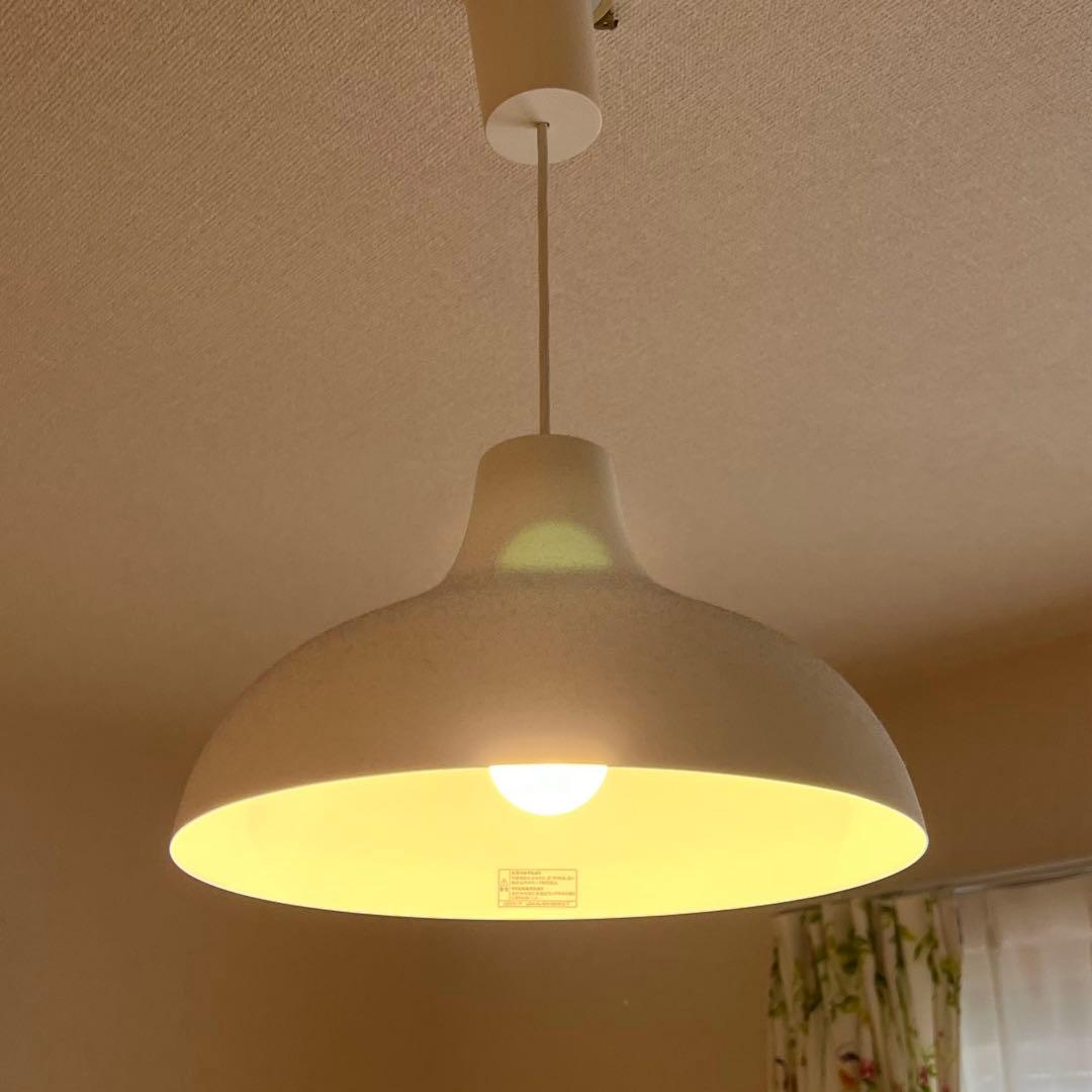 無印良品 ペンダントライト アルミ・L ホワイト 照明器具 - メルカリ