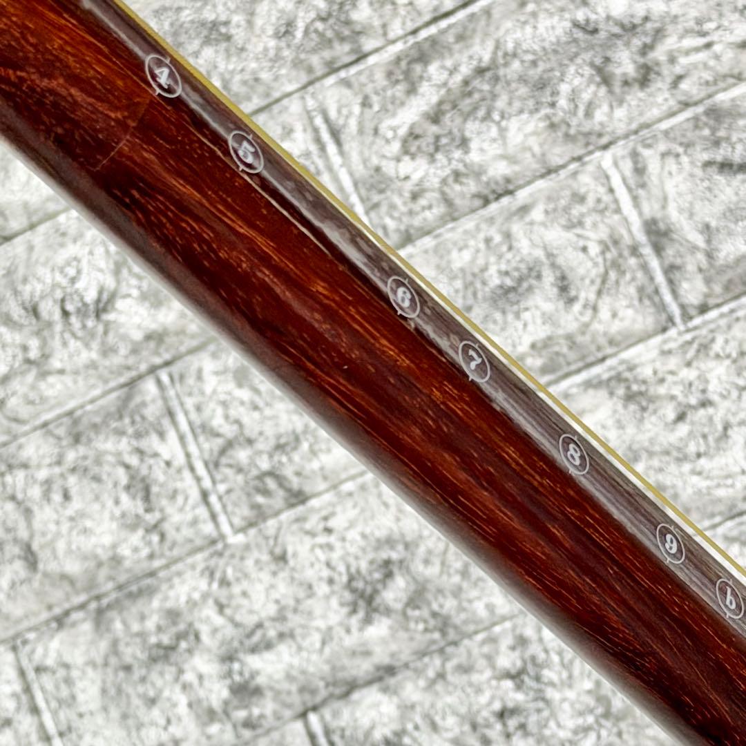 中棹三本継三味線 紫檀・紅木・丸打胴・東さわり・鼈甲撥・樹脂