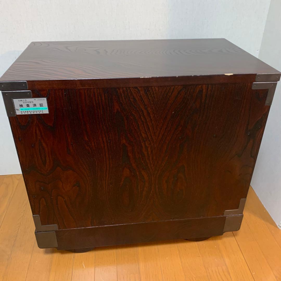 定価77万 岩谷堂箪笥 車箪笥 銅手打