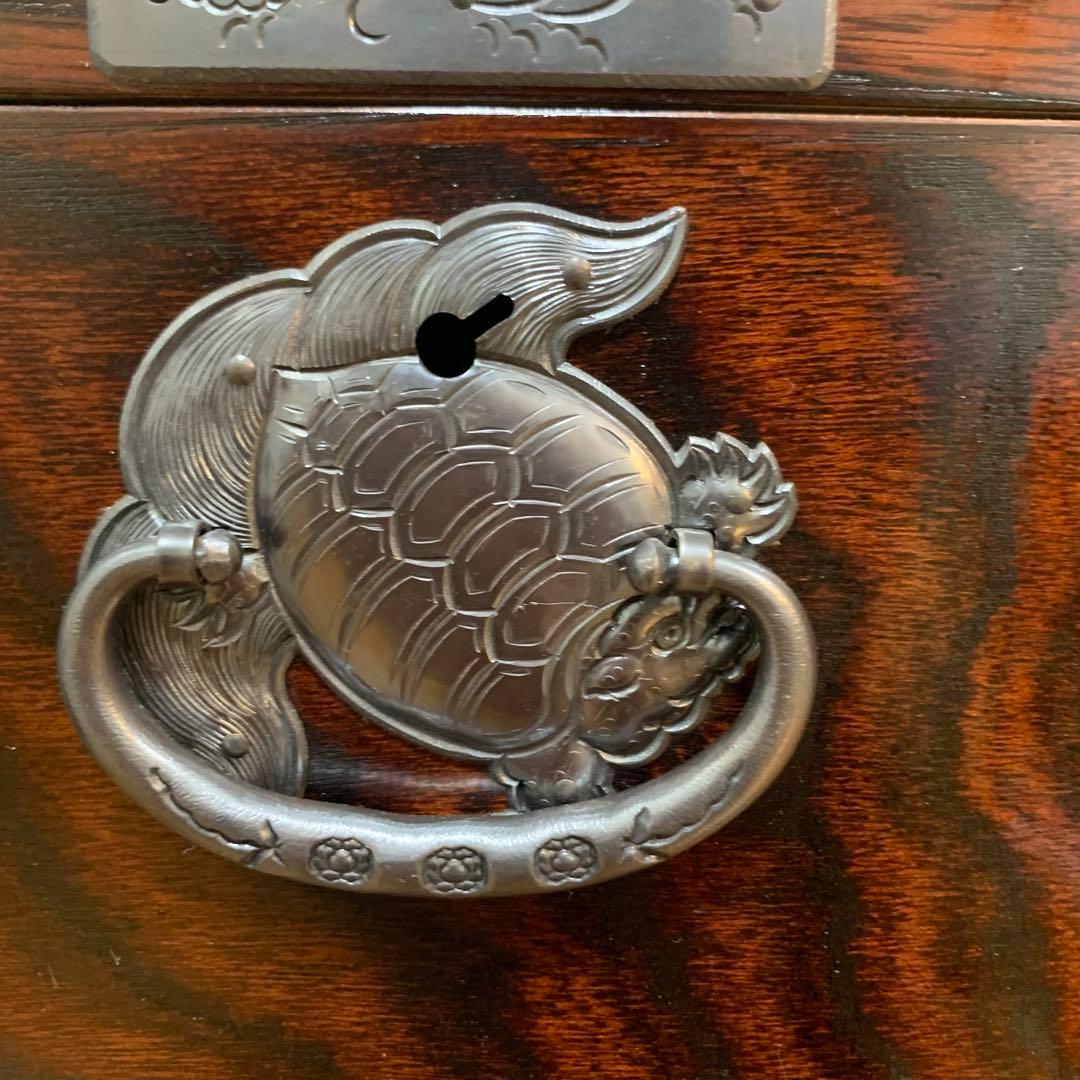 定価77万 岩谷堂箪笥 車箪笥 銅手打