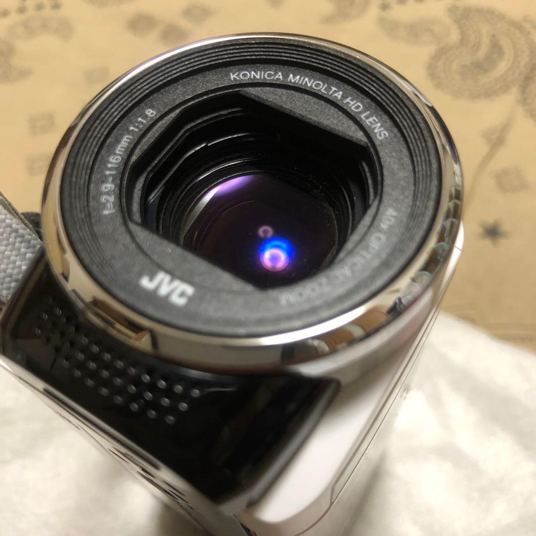 美品 JVC Everio GZ-E117 バッテリー2個付 ビデオカメラ